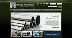 Desktop Screenshot of masseyind.com